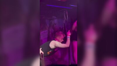 Live sex show, fucking on stage in Berlin!