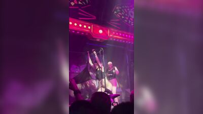 Live sex show, fucking on stage in Berlin!