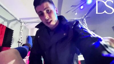 Daddy's Slut Sling Fucked