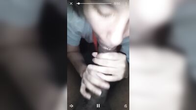 Twink deepthroats Mandingo sized BBC