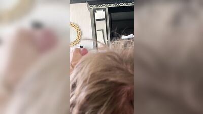 Last Night in Vegas He Wanted to Cum So I Helped!