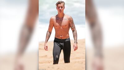 Justin Bieber's Bubble Butt