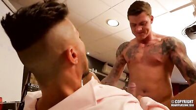 Geordie Jackson & Klein Kerr: A Sexy Office Encounter