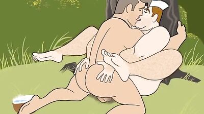 Island Exploration: A Cartoon Gay Porn Adventure