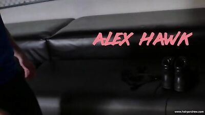 Leather Backroom Threesome: Raw and Wet Without a Condom!