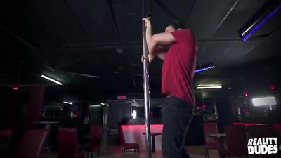 Sexy Gogo Dancer Philippe in Private Show at the Strip Club