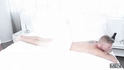 Blonde Temptation: Johnny Rapids First Anal Experience with a Young and Sensitive Newcomer