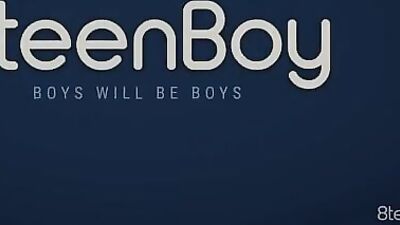 Morning Blowjob between Gay Teens: Intelligent Nerdy Geeks get their Tongues Licked by Beautiful Young Studs