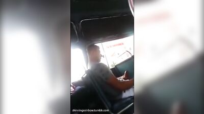 Monster Blowjob on the Bus: Biggest Cock Eats Ass to Hell and Back!