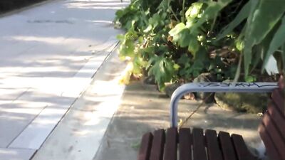 Park Blowjob Exhibition - Wild Public Sex Encounter!