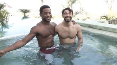 Black Throat Bang Mates: Landon and Gideons Return to Cock Sucking