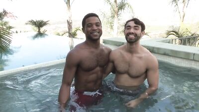 Black Throat Bang Mates: Landon and Gideons Return to Cock Sucking