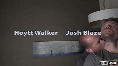 Leather BDSM Fetishist Gets Roughly Sodomized By a Hairy Masked Man in Harness Suit