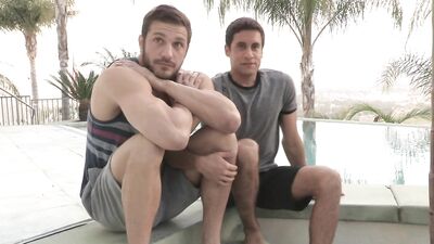 Exploring Gay Porn with Titus and Brandon: First Scene Adventure