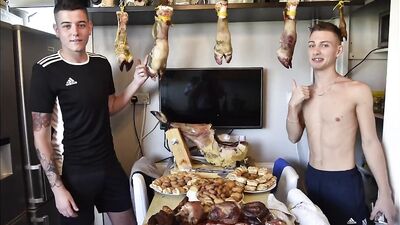 Gangbanged by a Big Jock in the Backroom