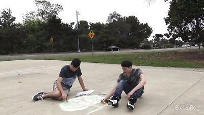 Gay Porns Hottest Double Date: Alan & Jareds Steamy Encounter with Two 18-Year-Olds