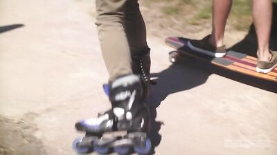 Roller Skating to Romance - Joey Mills and Cole Claires Rolling Flirtation