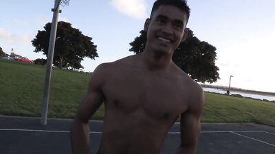 Gay Porn Adventures: Athletic Basketball Player Mario Gets Bareback with Sean in the Big Game