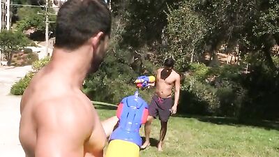 Water Play with Strangers: A Gay Porn Adventure
