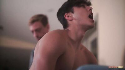 Young Cannabis Smoker Gets Spanked for His Misbehavior