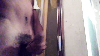 Young Black Stallion Cumming - Raw and Rough Gay Porn Video!