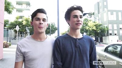 Neighborhood Naughtiness: Helix Studios Gay Porn Video Starring Greco Rai & Andy Taylor