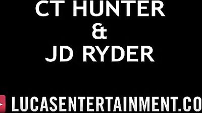 Gay Porn Stars JD Ryder and CT Hunter Go Bareback Flip-Fucking Wild!
